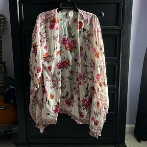 One Size Flower kimono